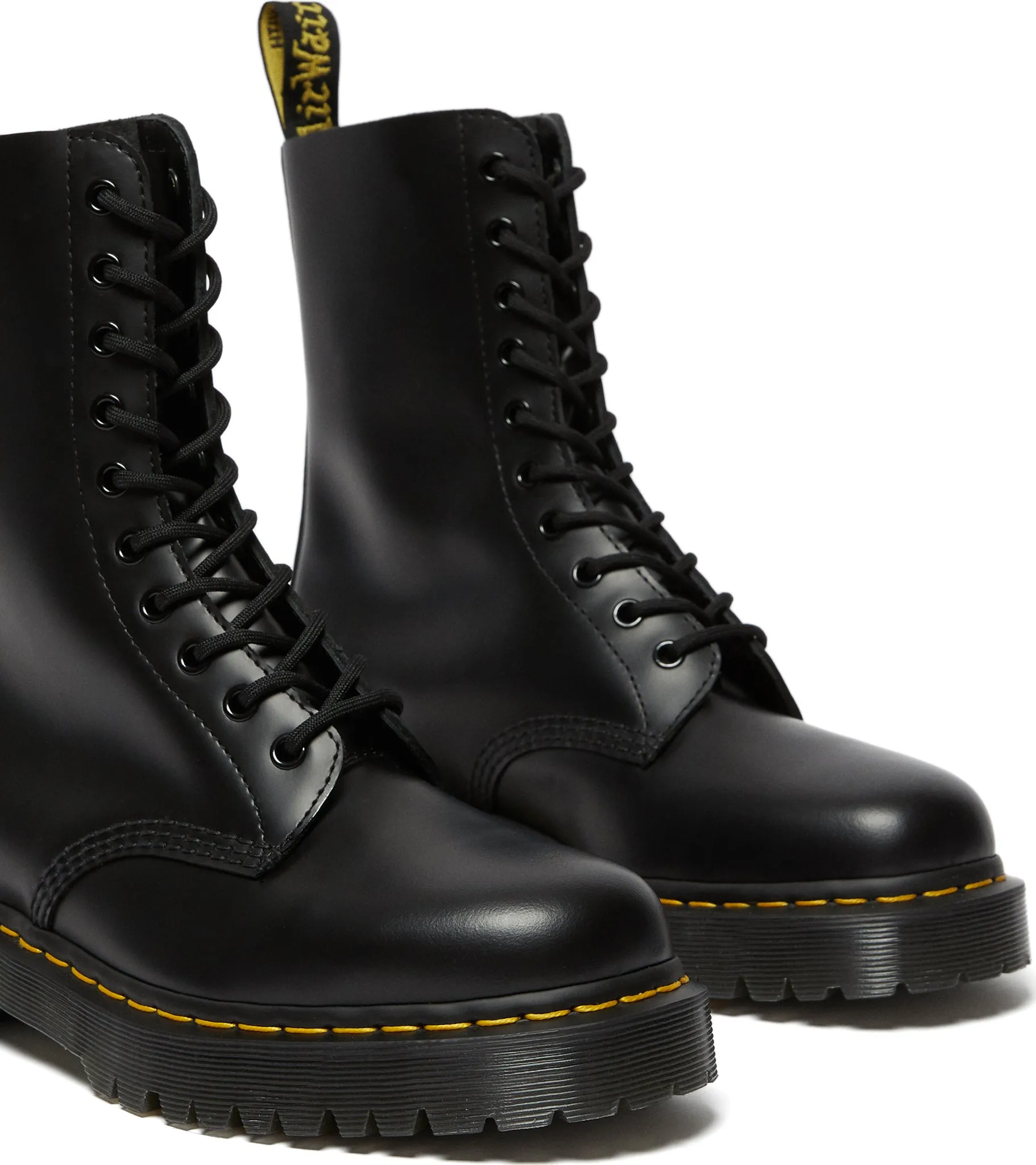 1490 Bex Smooth Leather Mid Calf Boots - Unisex|-|Bottes mi-mollet en cuir lisse 1490 Bex - Unisexe