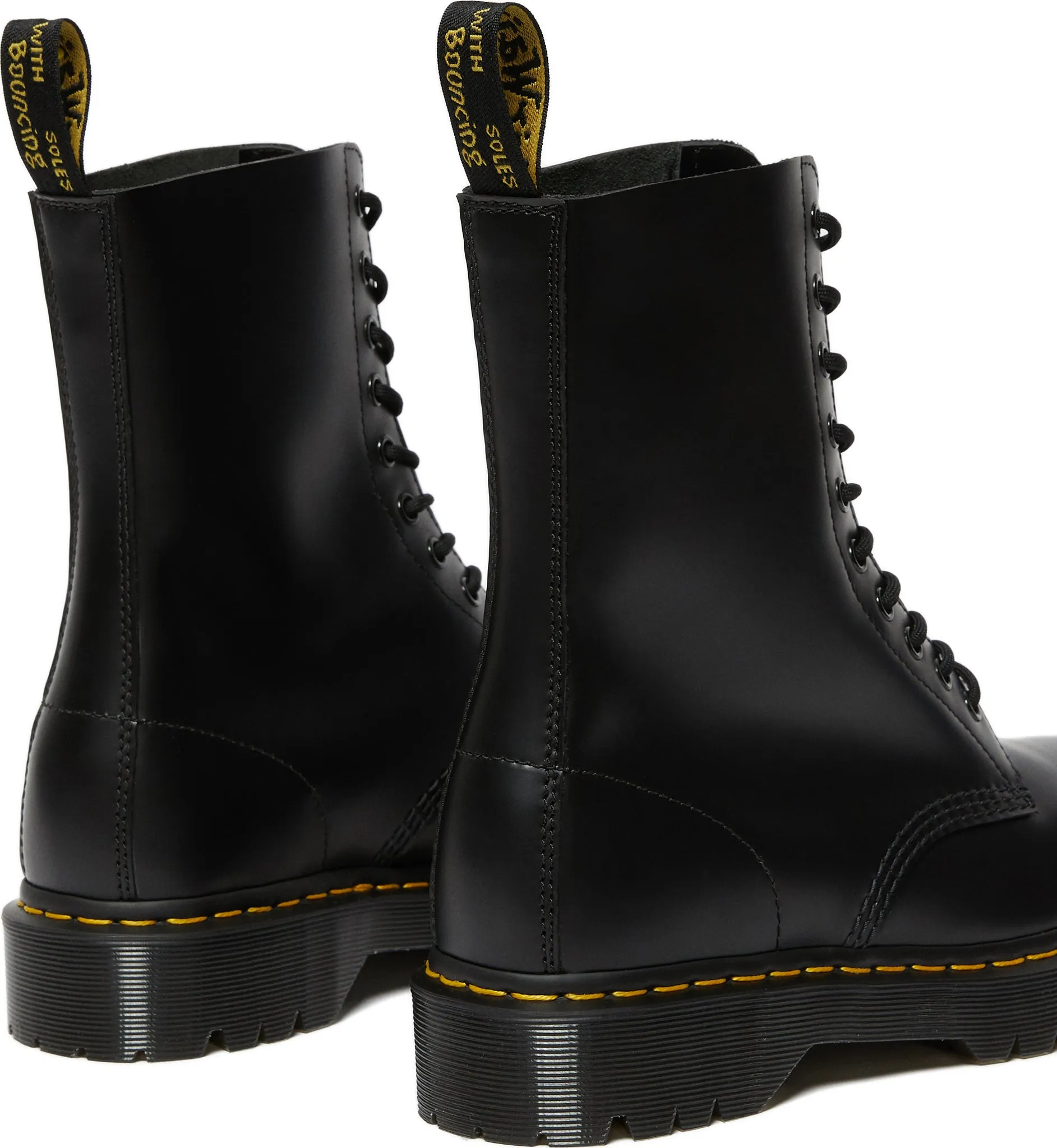 1490 Bex Smooth Leather Mid Calf Boots - Unisex|-|Bottes mi-mollet en cuir lisse 1490 Bex - Unisexe