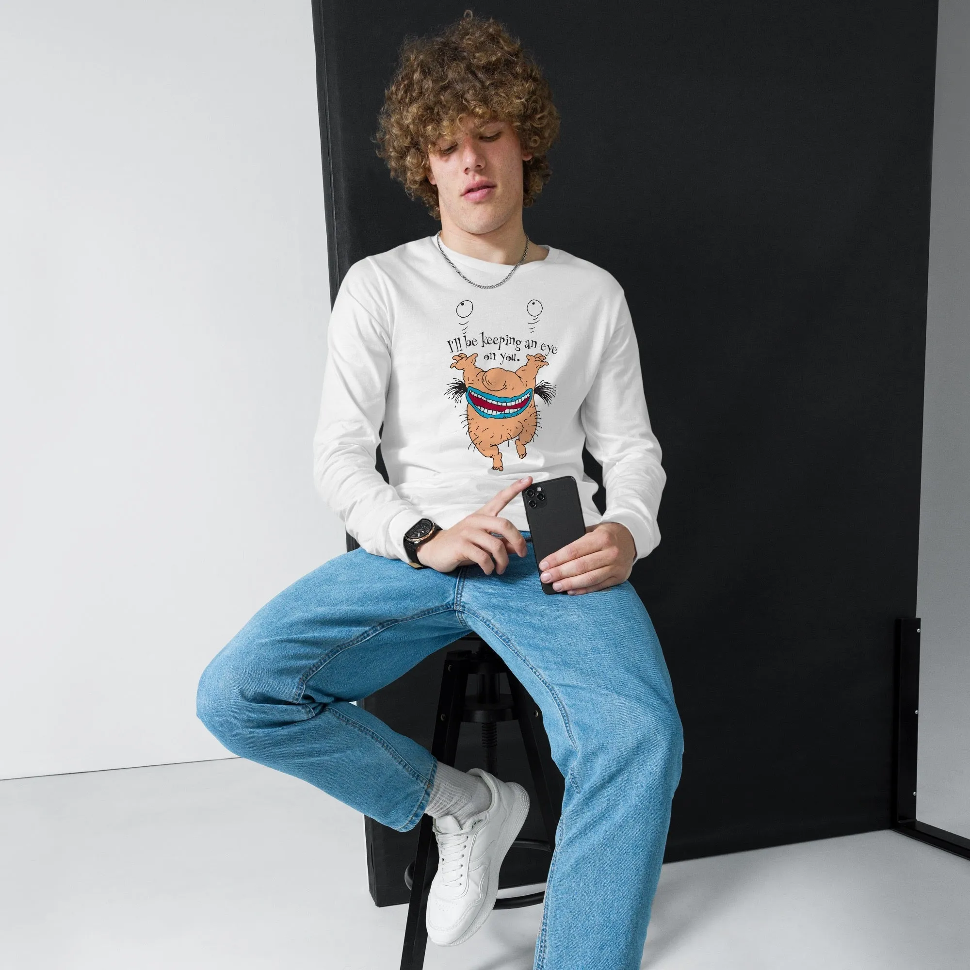 Aaahh!!! Real Monsters Krumm Eye on You Unisex Long Sleeve T-Shirt