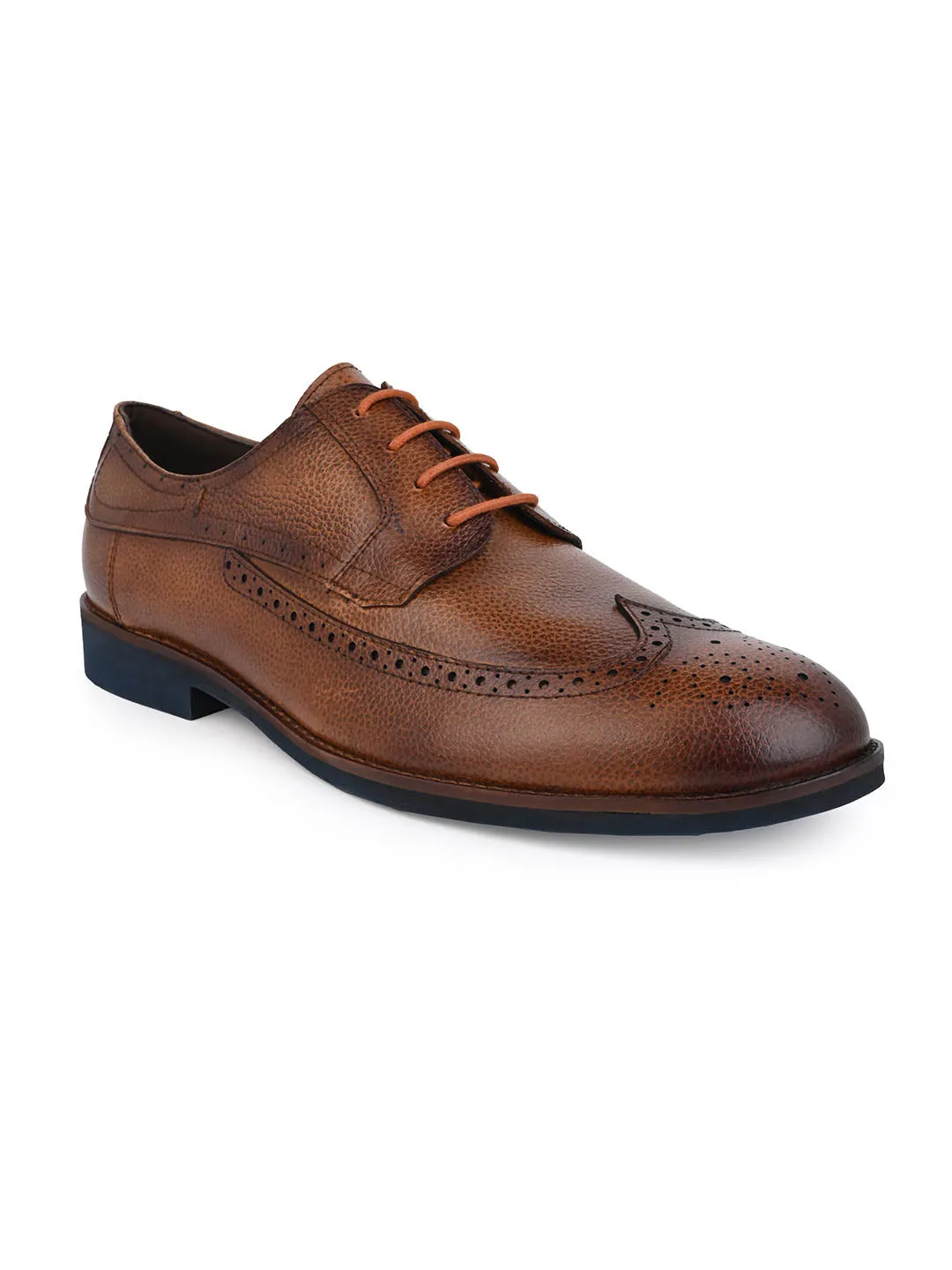 Alberto Torresi Horwik Series Tan Mild Leather Brogue shoe