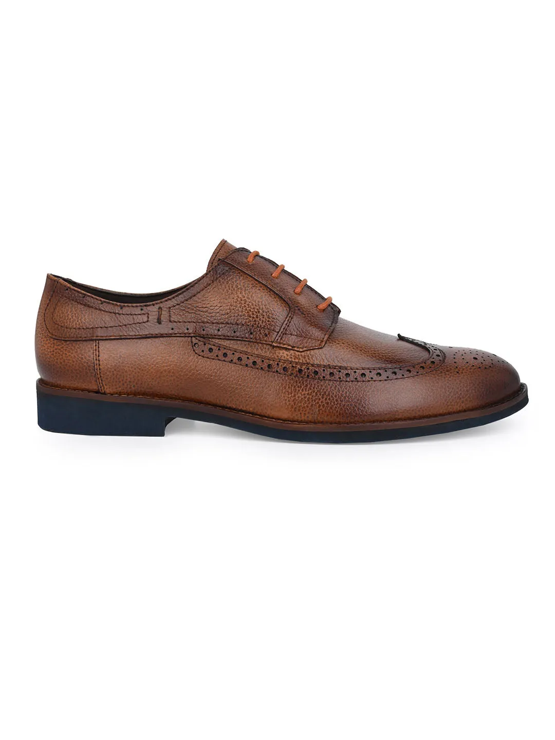 Alberto Torresi Horwik Series Tan Mild Leather Brogue shoe