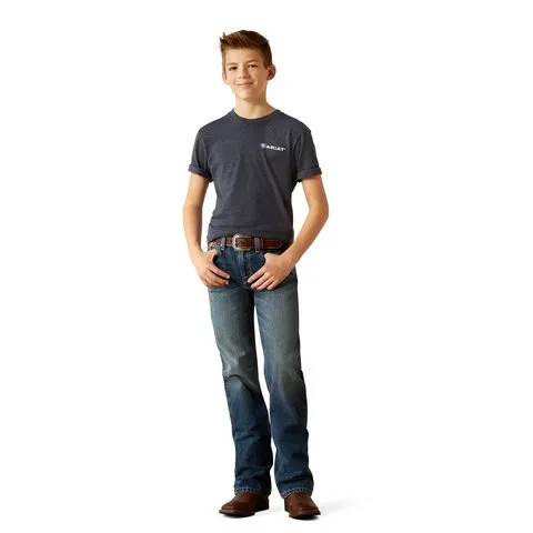 Ariat Boys B4 Relaxed Kelvin Boot Cut Jeans