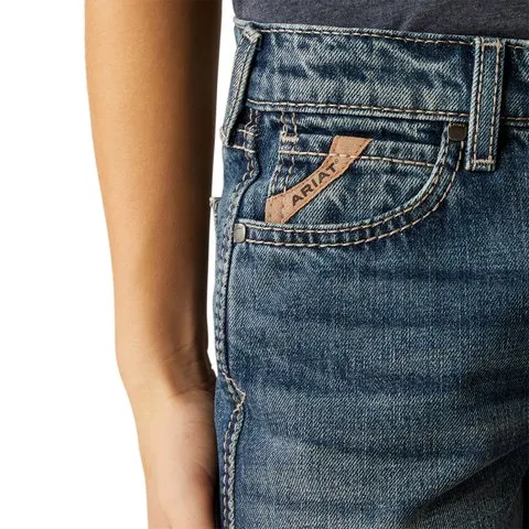 Ariat Boys B4 Relaxed Kelvin Boot Cut Jeans