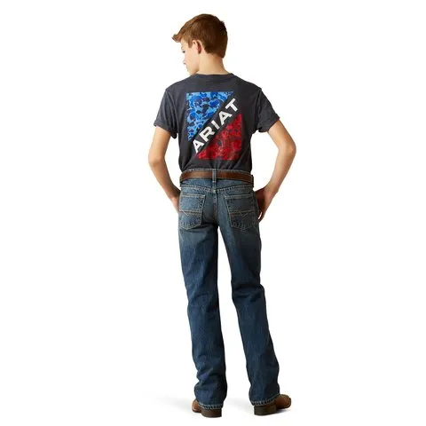 Ariat Boys B4 Relaxed Kelvin Boot Cut Jeans