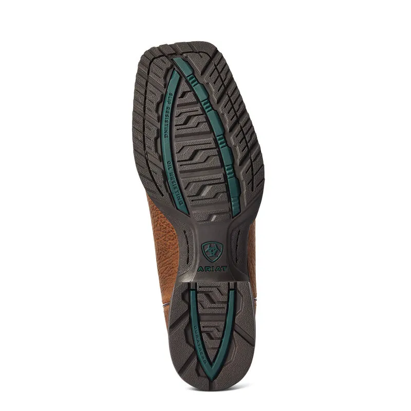 Ariat Mens Hybrid Grit Western Boots - Earth