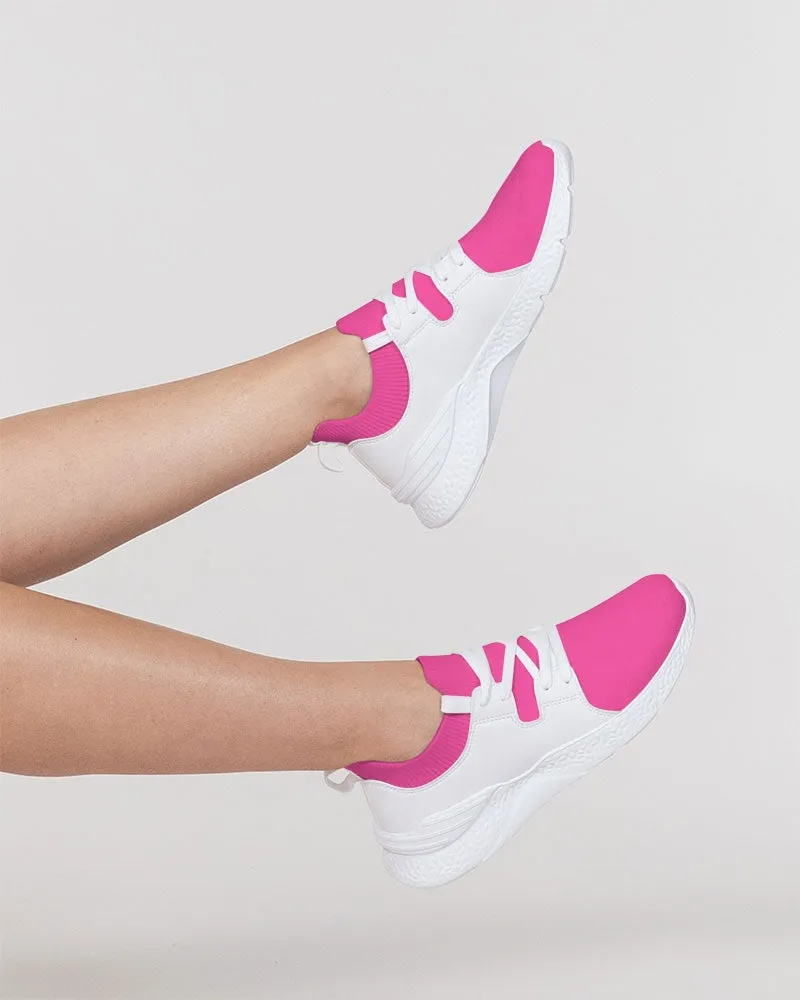 Barbie pink Women's Two-Tone Sneaker