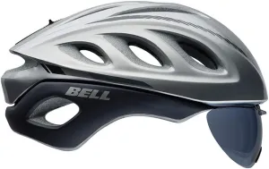 Bell Star Pro Aero Road Helmet - With Shield - Silver Marker