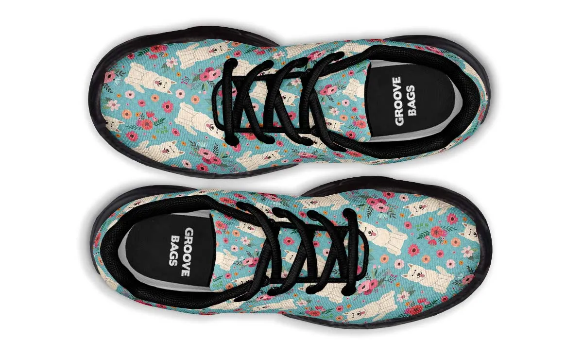 Berger Blanc Suisse Flower Chunky Sneakers