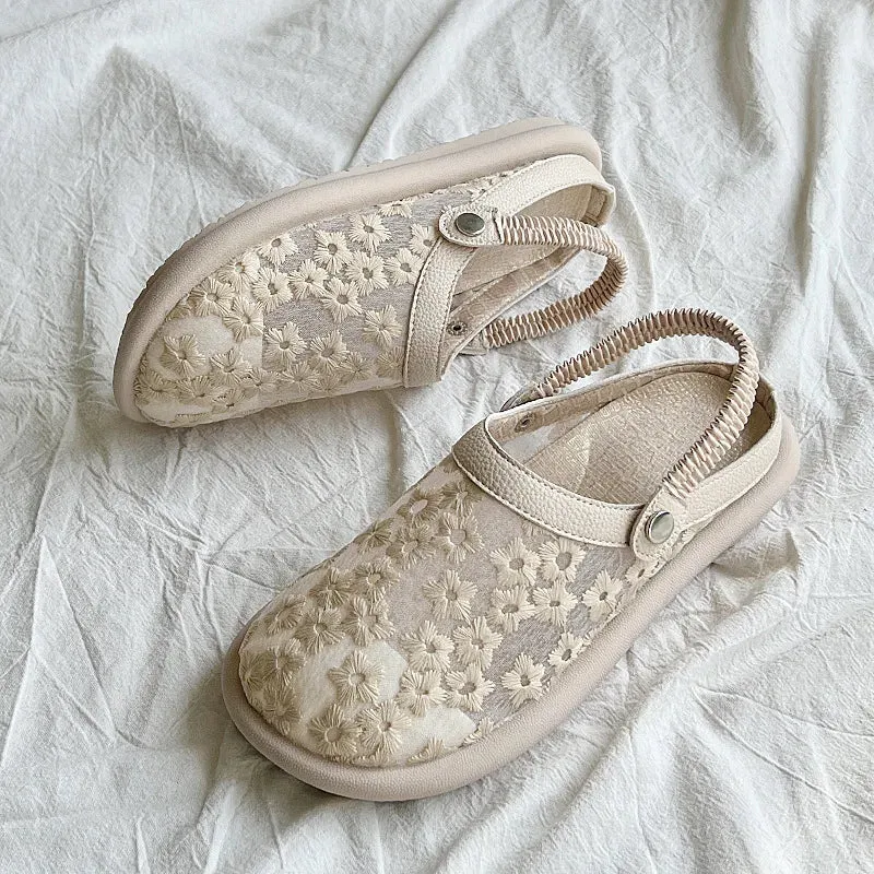 binfenxie Women's Round Toe Flat Shoes Dress Comfortable Knitting Ballet Flat Casual Shoes Walking Flat Shoes Office Shoes Moccasins