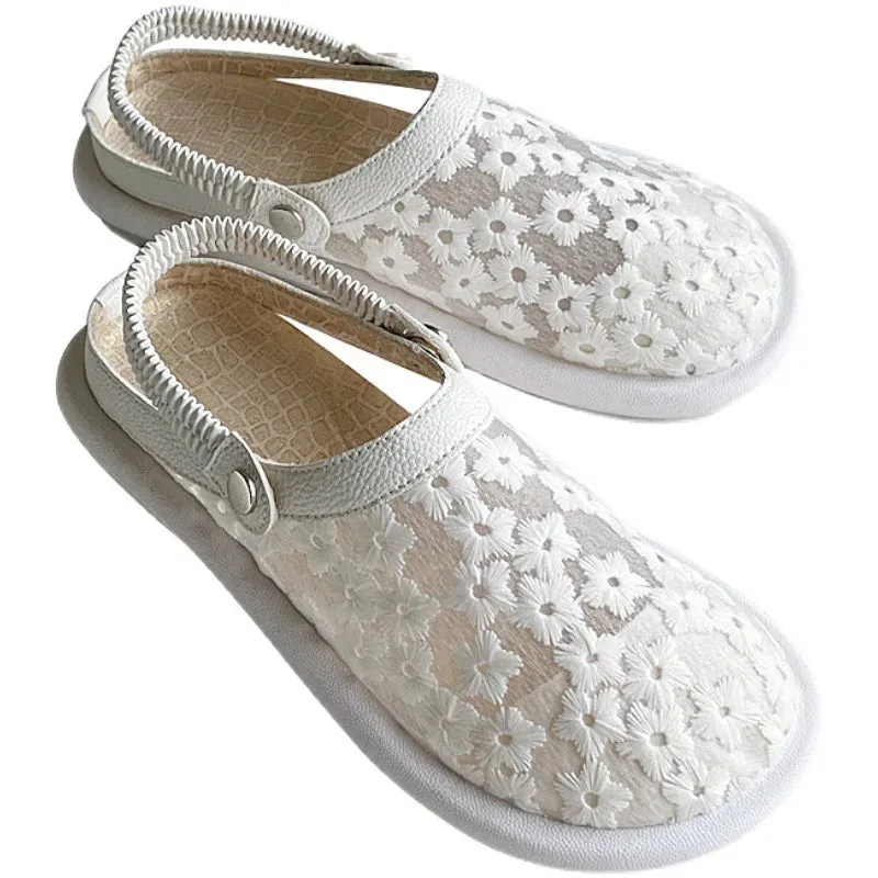 binfenxie Women's Round Toe Flat Shoes Dress Comfortable Knitting Ballet Flat Casual Shoes Walking Flat Shoes Office Shoes Moccasins