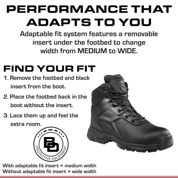 Black Diamond 6-Inch Waterproof Tactical Boot (Soft Toe)