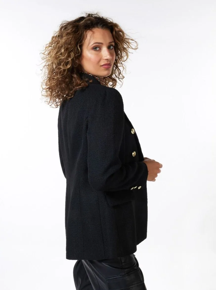 Blazer Boucle [Black-F2317520]