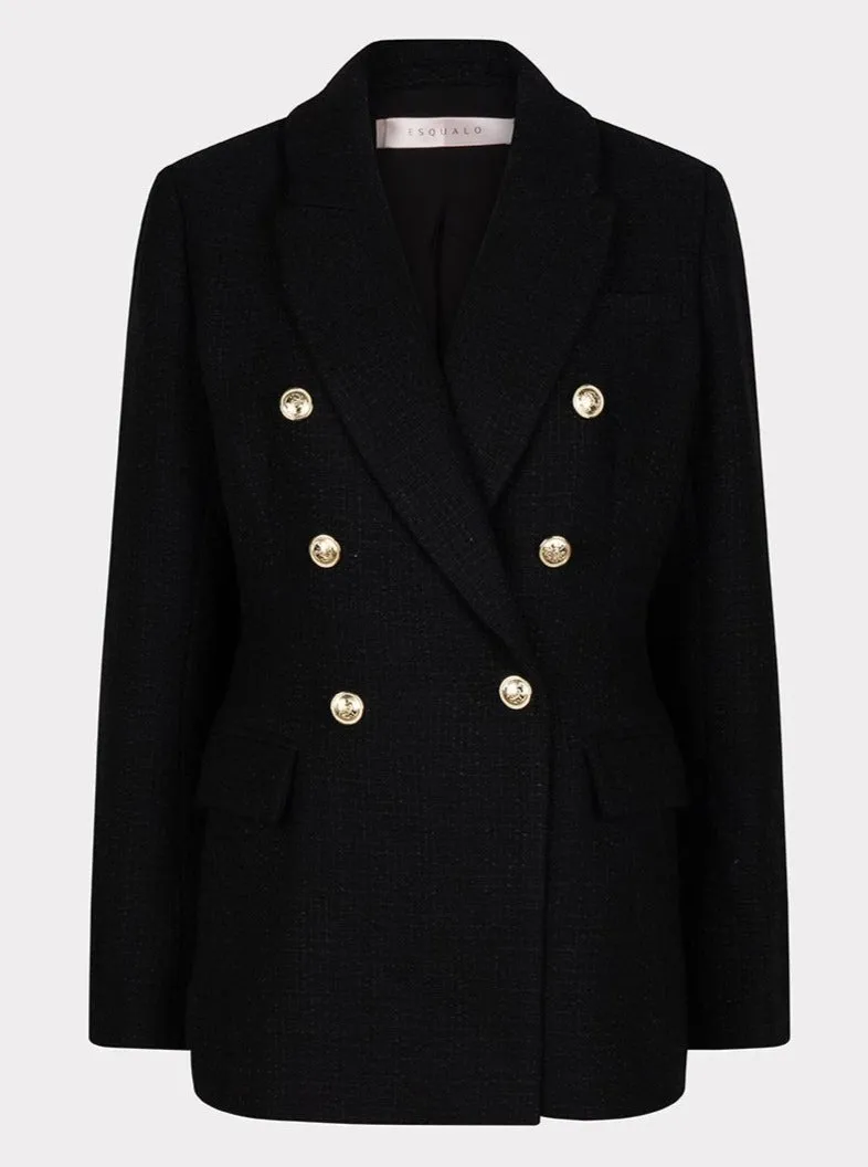 Blazer Boucle [Black-F2317520]