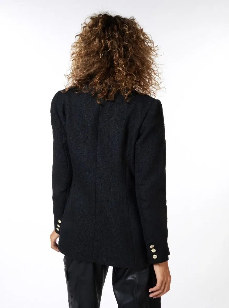 Blazer Boucle [Black-F2317520]