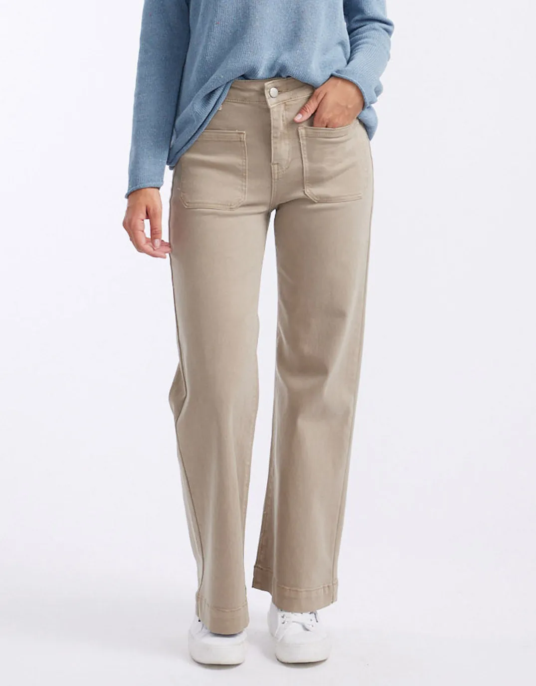 Bobbi 7/8 Denim Jeans - Elk