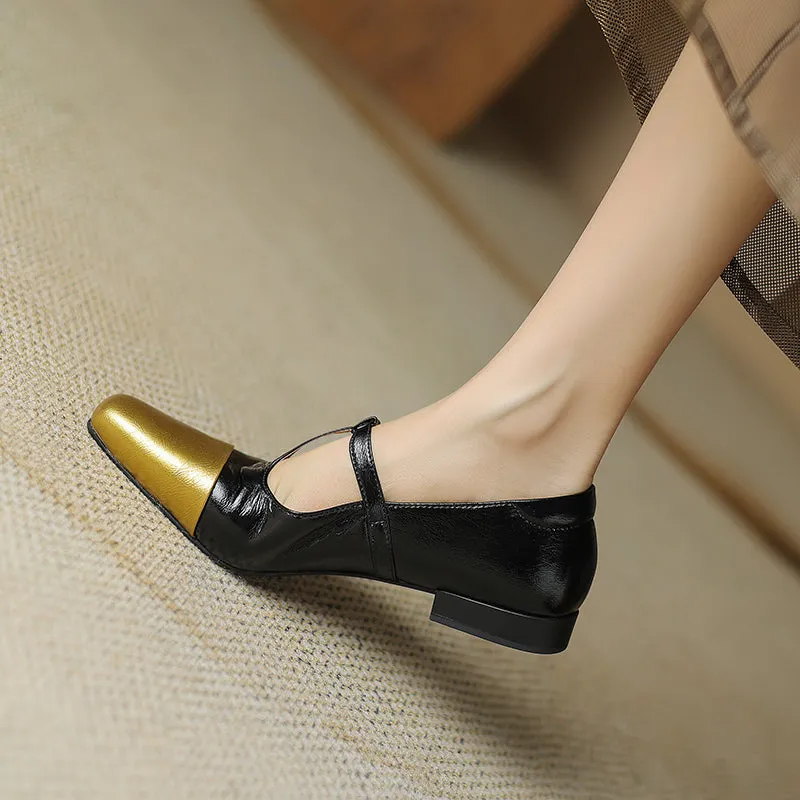 Brynn T-strap Flats