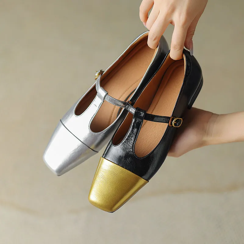 Brynn T-strap Flats