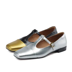 Brynn T-strap Flats