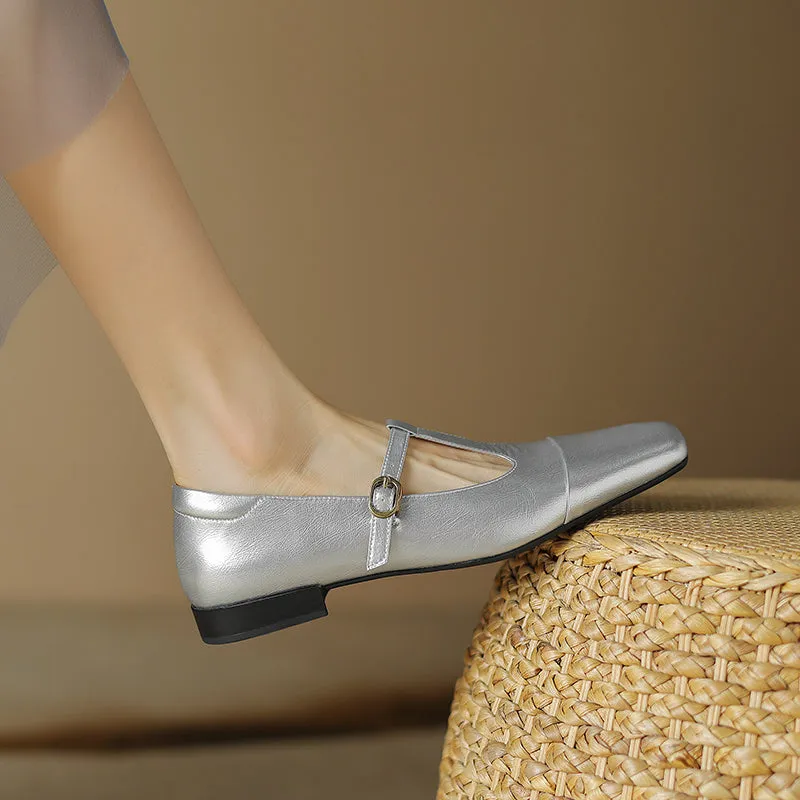 Brynn T-strap Flats