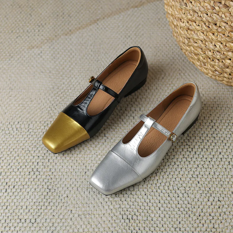 Brynn T-strap Flats