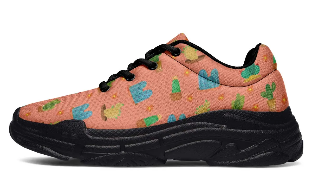 Cactus Variety Chunky Sneakers