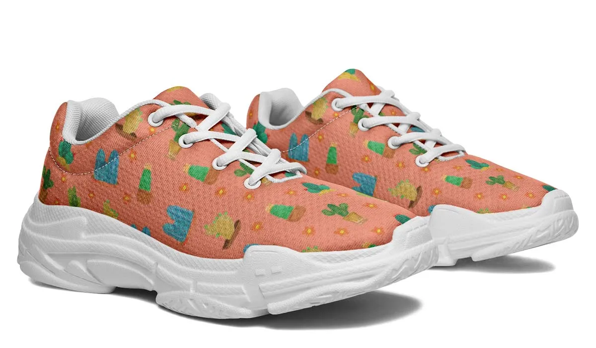 Cactus Variety Chunky Sneakers