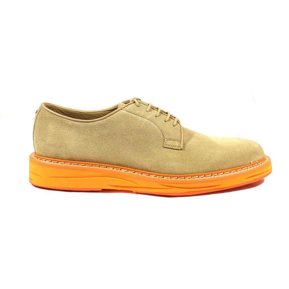 Cesare Paciotti Luxury Italian Men's Designer Shoes Vit Rovesciato Suede Sabbia Oxfords (CPM2402)