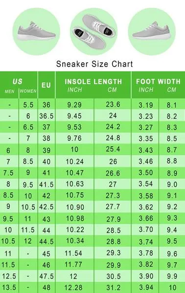 Embroidery Teaching Sneakers