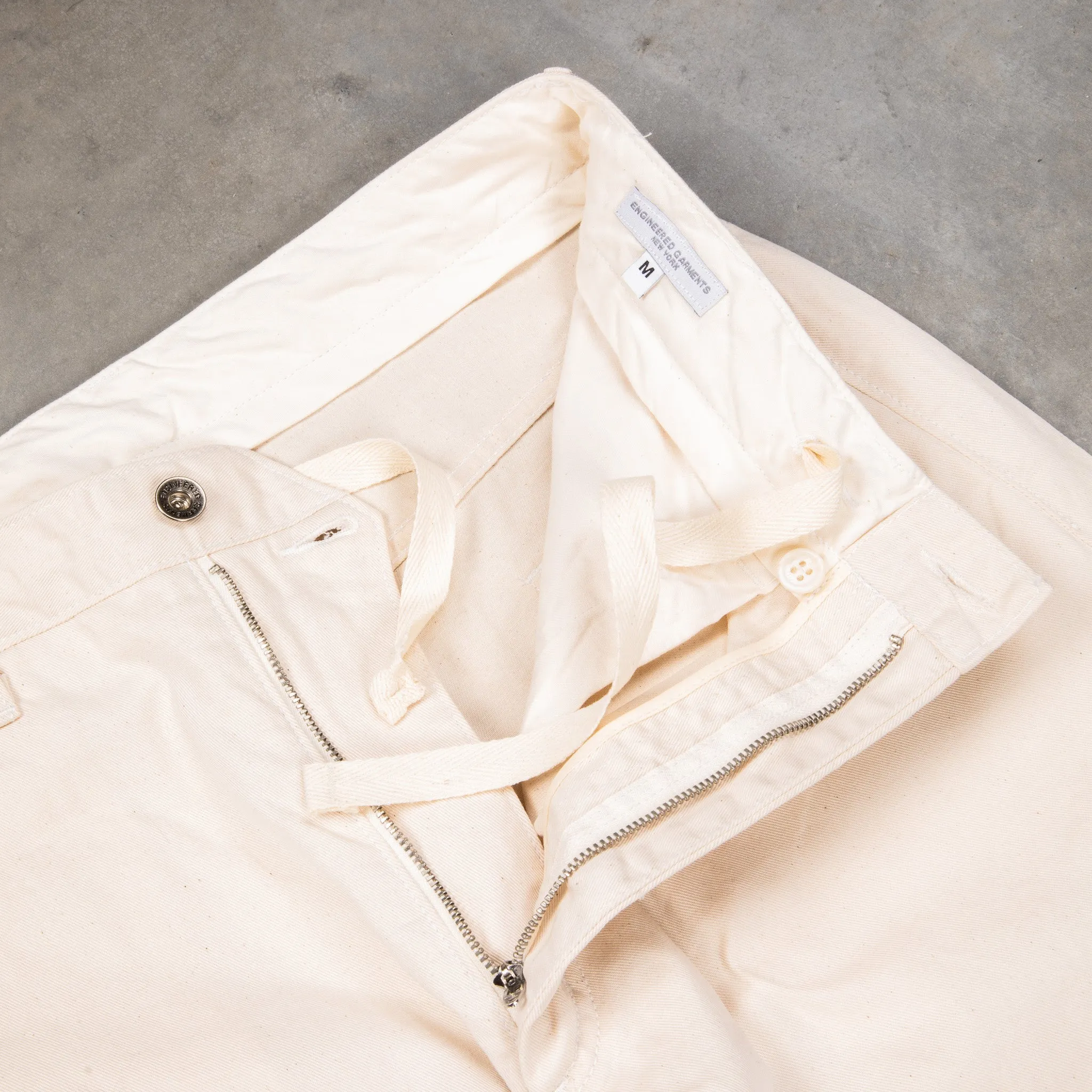 Engineered Garments RF Jeans Natural Chino Twill