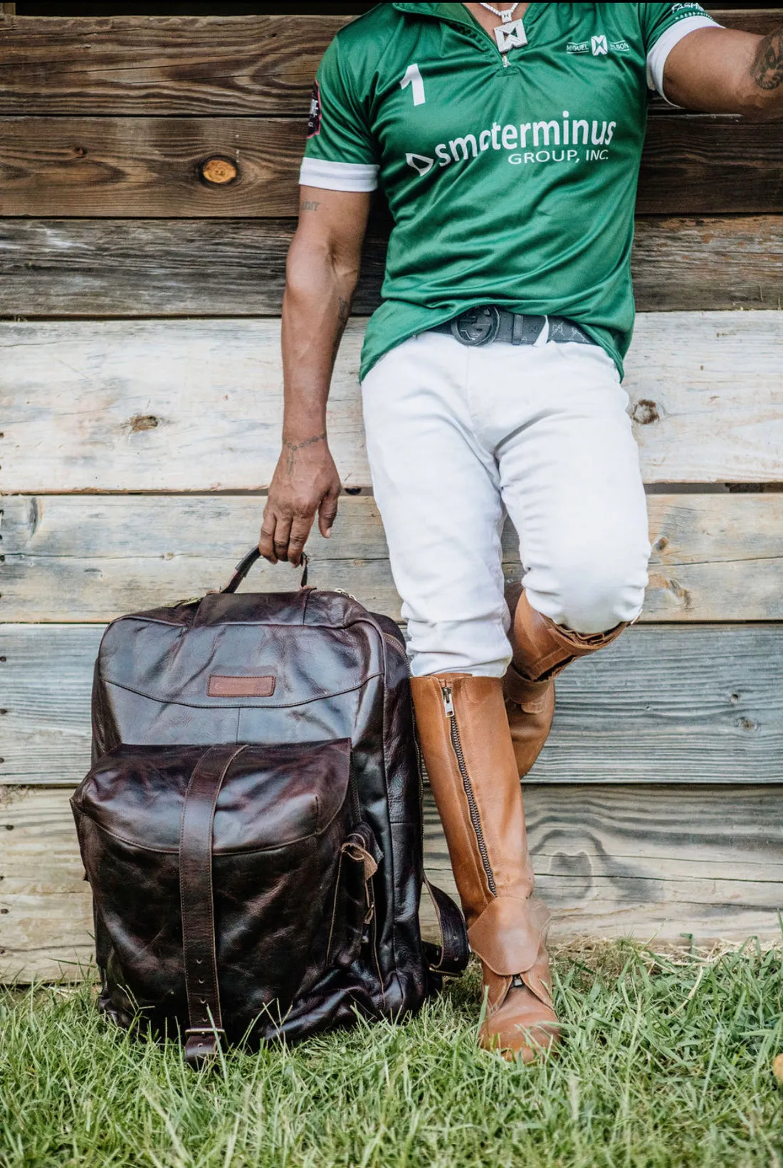 Equestrian Polo Boot Bag
