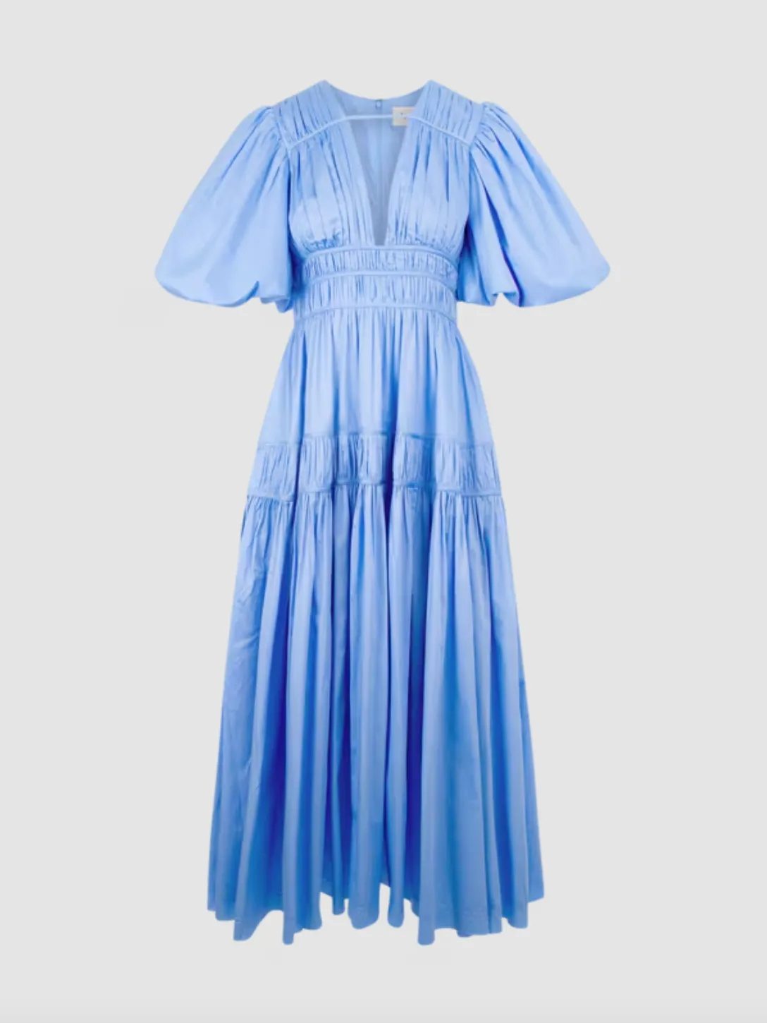 Fallingwater Gathered Midi Dress