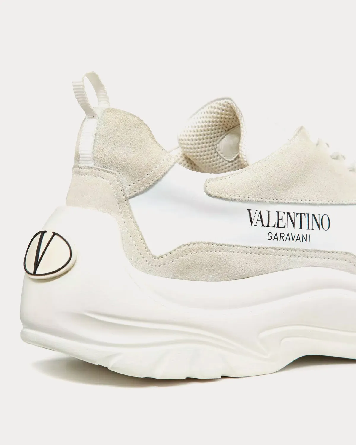 Gumboy Calfskin White Low Top Sneakers