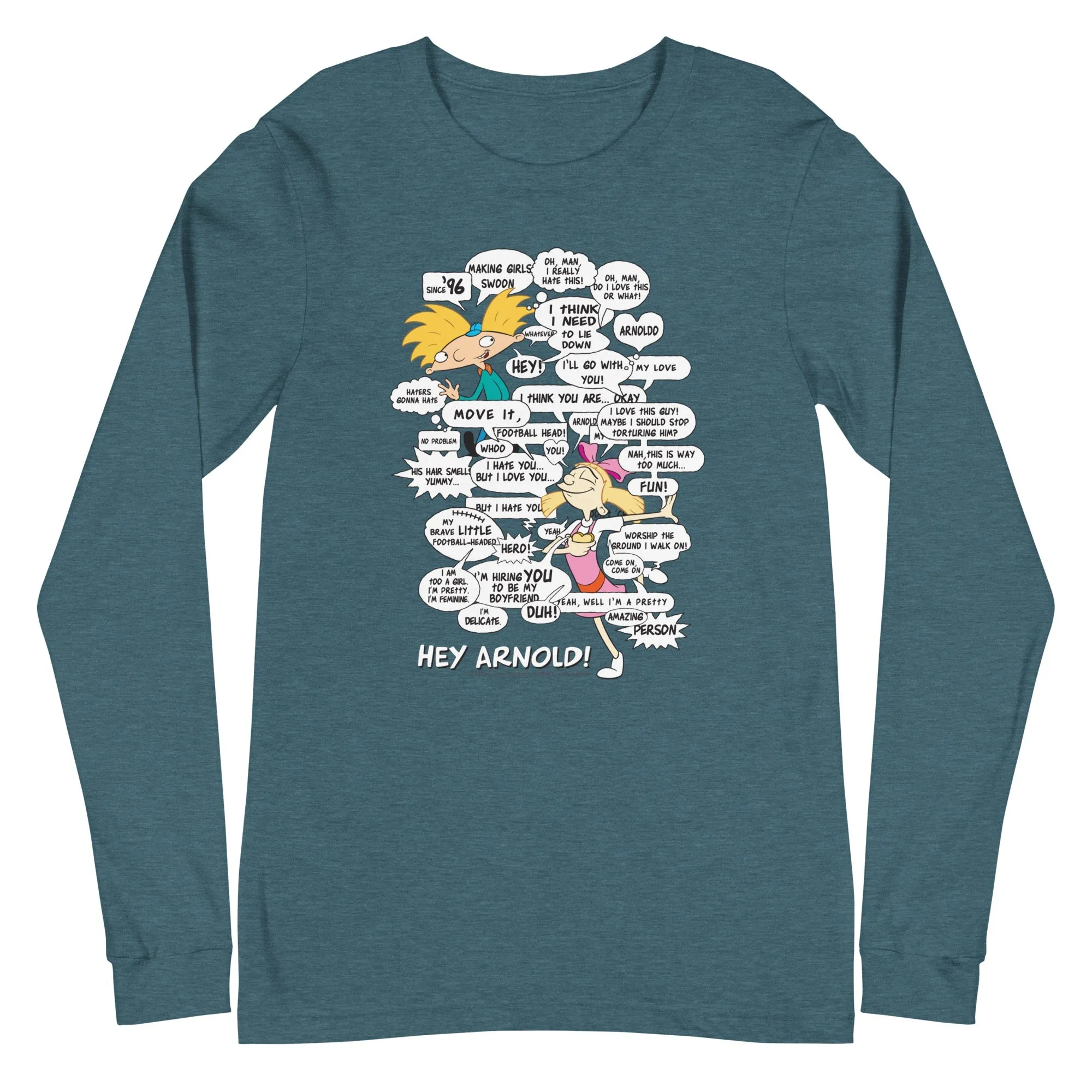 Hey Arnold! Comic Unisex Long Sleeve T-Shirt