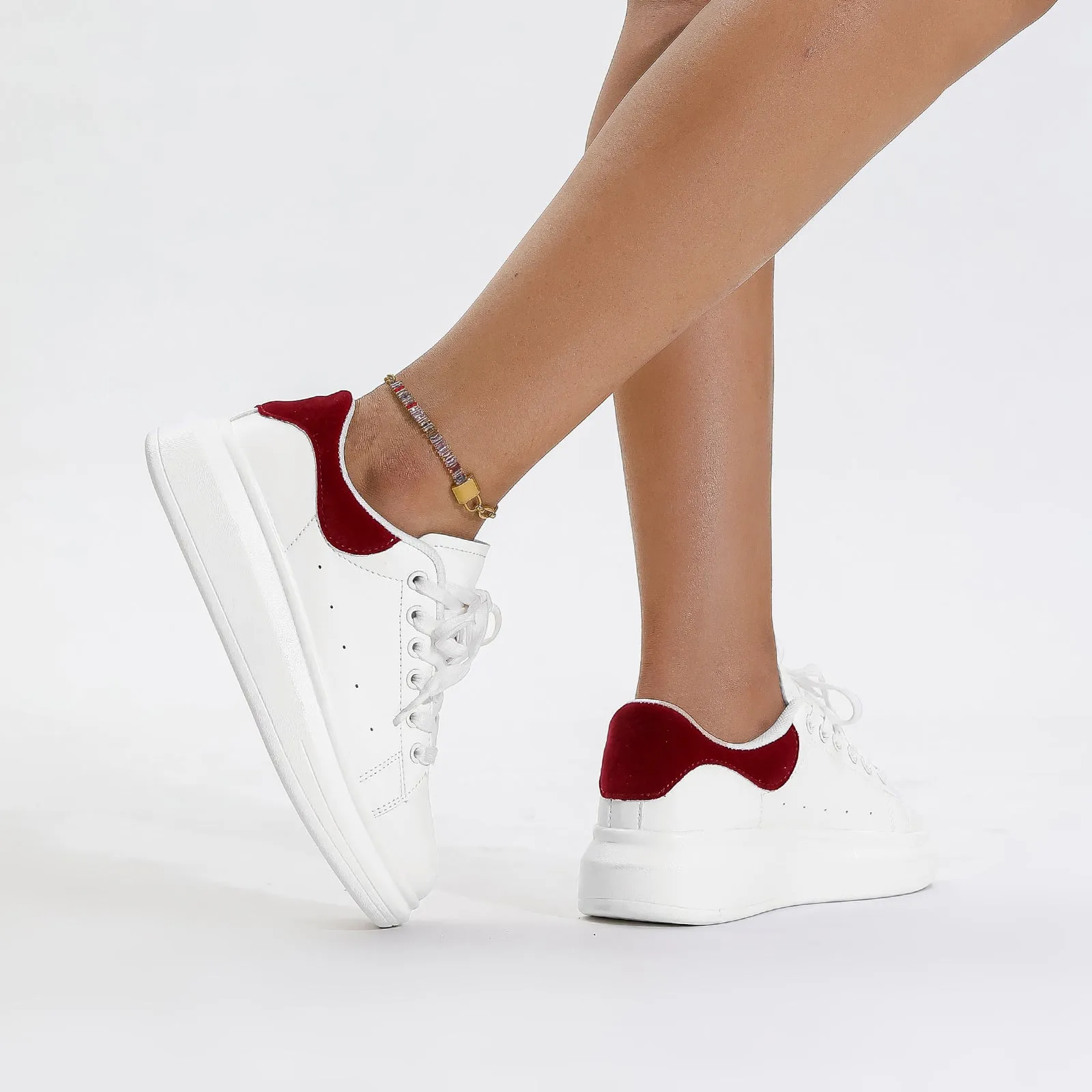 Holly Lace-Up Platform Sneakers