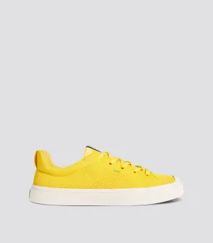 IBI Low Sun Yellow Knit Sneaker Women