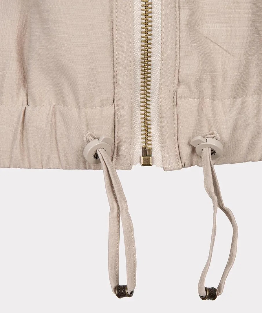 JACKET SHORT ELASTIC WAIST
