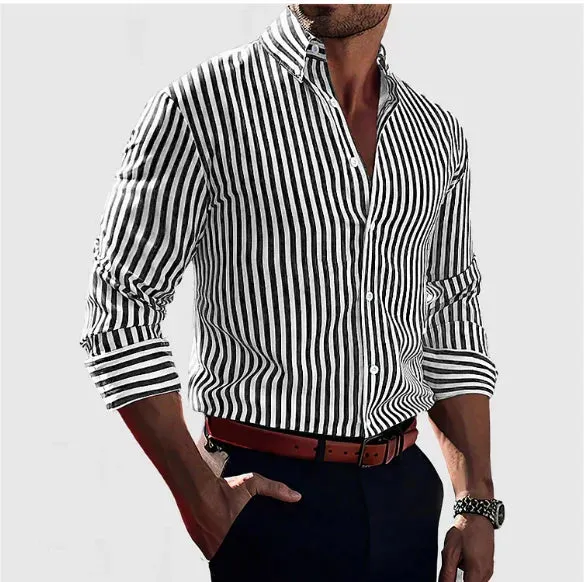 JARVIN | Striped Men's Shirt