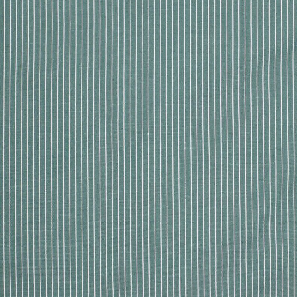 JCA Ladies Brooke Striped Bamboo Blend Workshirt Green/White