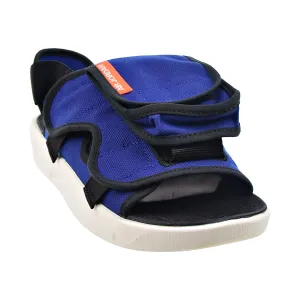 Jordan LS Men's Slide Sandals Deep Royal Blue-Turf Orange Jordan LS Men's Slide Sandals Deep Royal Blue-Turf Orange