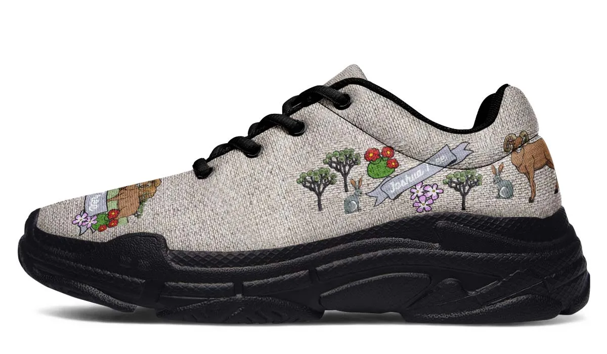 Joshua Tree National Park Chunky Sneakers