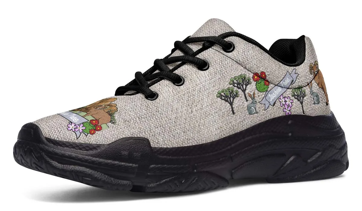 Joshua Tree National Park Chunky Sneakers