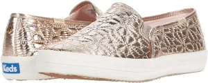 kate spade new york Women's Double Decker Quilted Nylon Loafers  Color Champagne Size 9.5M