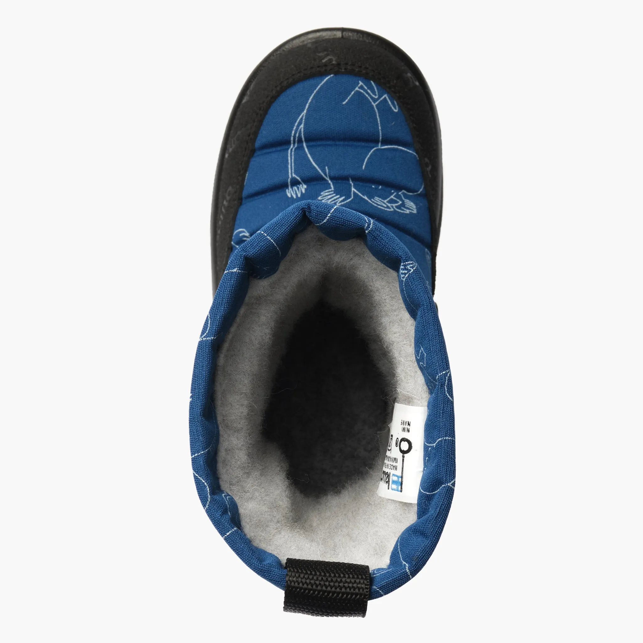 Kids´ winter boots Putkivarsi, Sky Blue Moomintroll