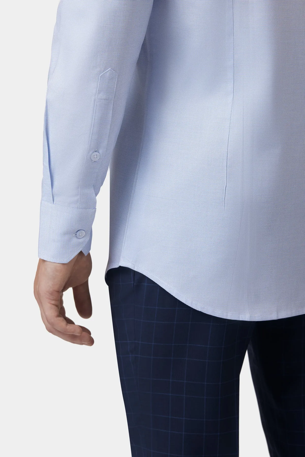 Light Blue GC Signature Twill Shirt