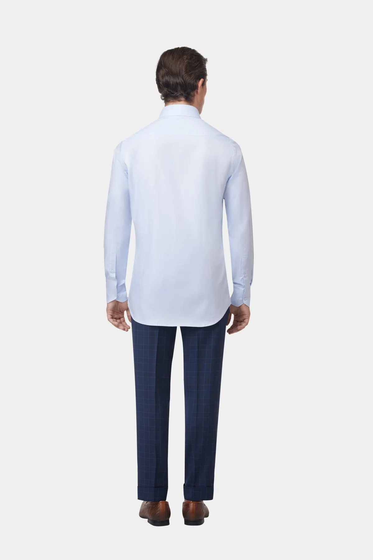 Light Blue GC Signature Twill Shirt
