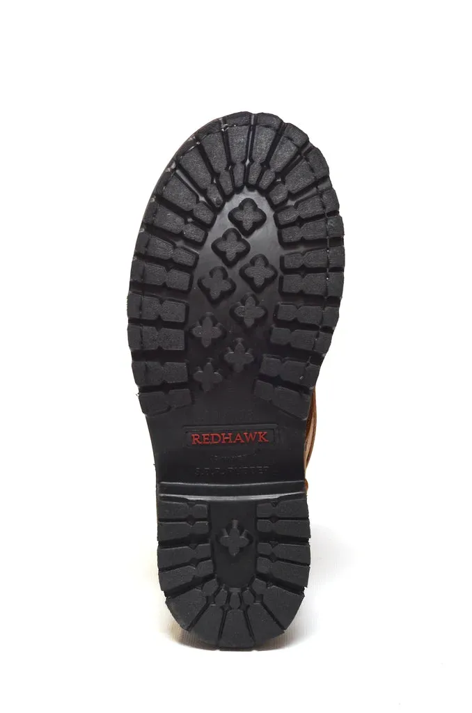Men's Redhawk Black Steel Toe Logger