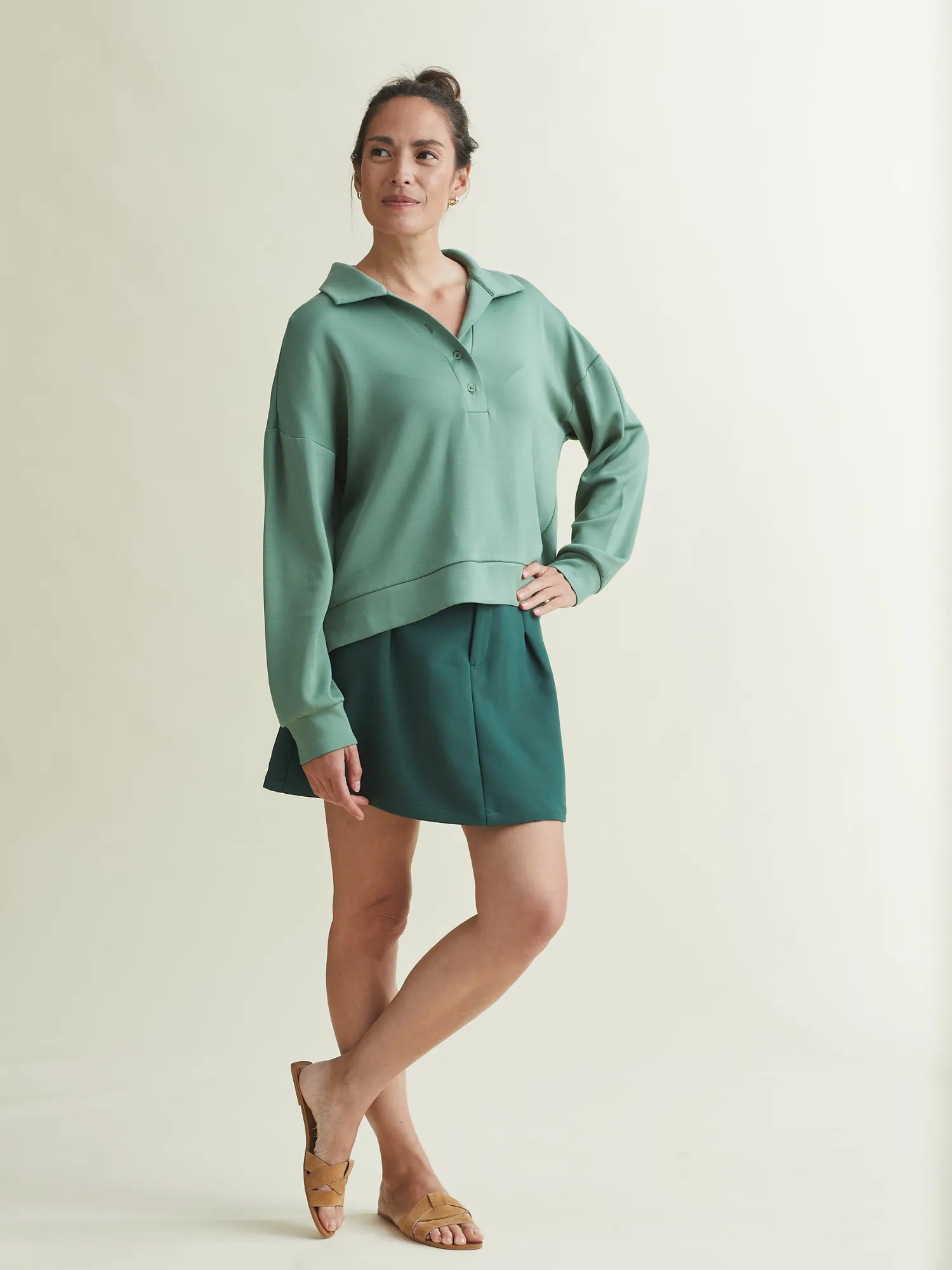 Mid-Weight Polo Top