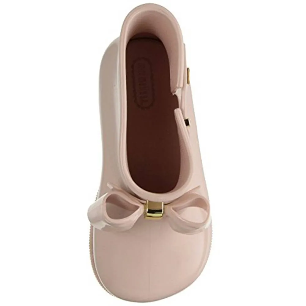Mini Melissa Sugar Bow Rain Boots