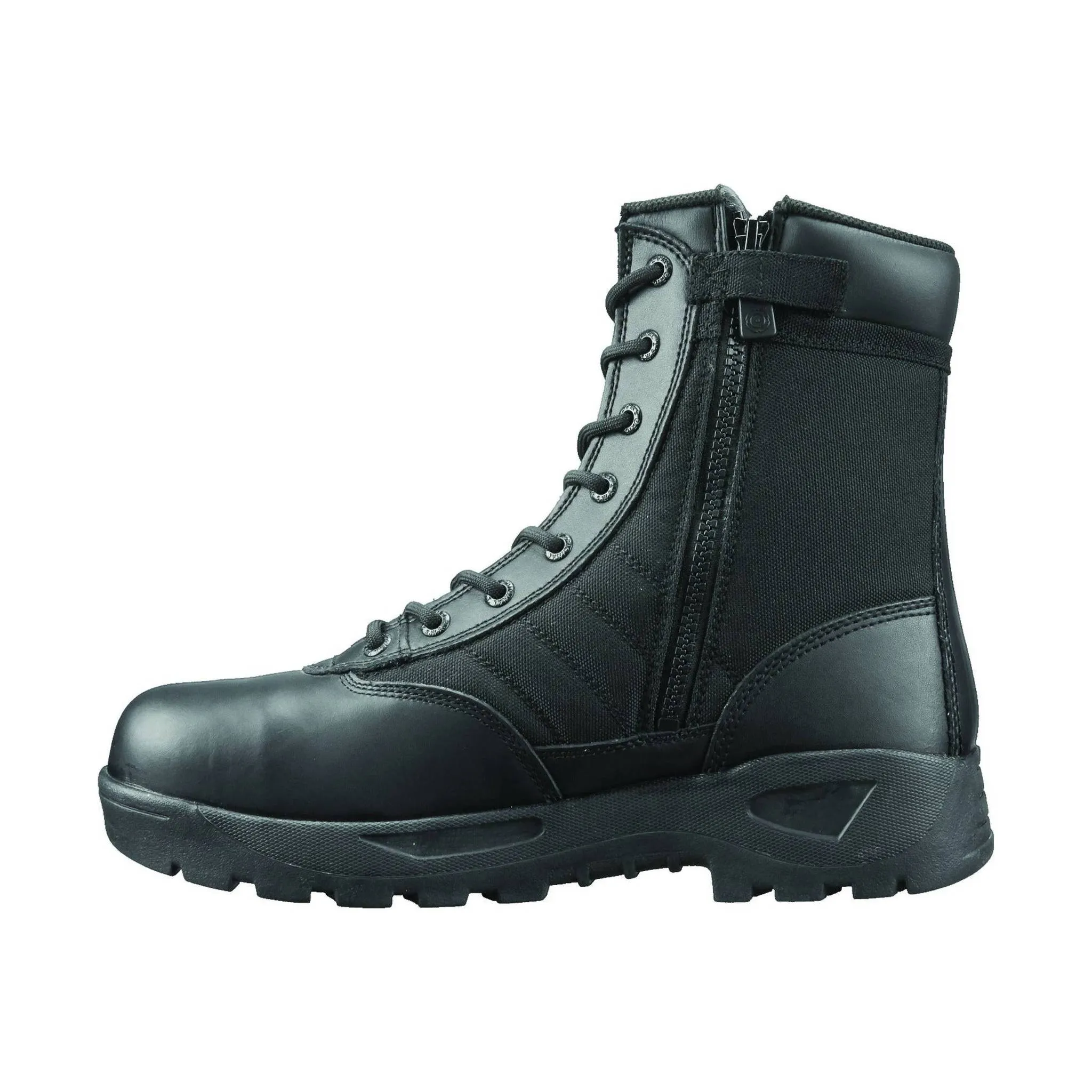 Original Footwear Men's Classic 9 Inch Side Zip Safety Plus Non Metallic Toe - Black