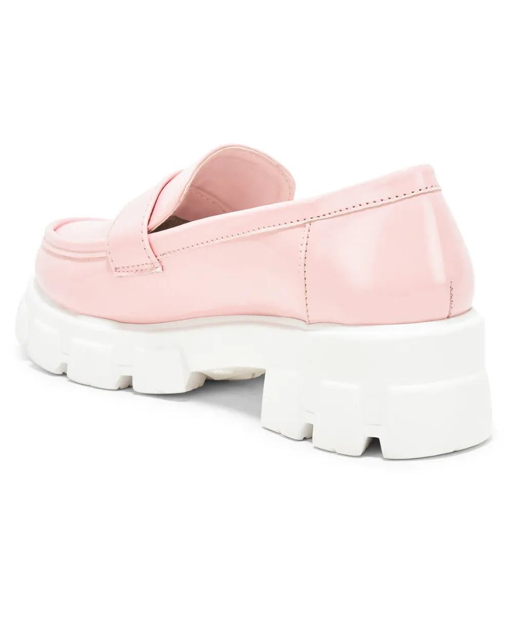 Pink Slip-on Embellished Loafer